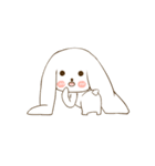 Cute Long Ears Bunny（個別スタンプ：27）