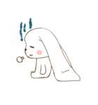 Cute Long Ears Bunny（個別スタンプ：35）