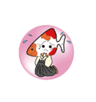 Carpchan with Poker Face（個別スタンプ：6）