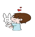 sieepy rabbit（個別スタンプ：14）