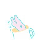 すぺうさとゆるふわな日常（個別スタンプ：3）