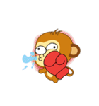 Always Having Fun Monkeys_animate_7（個別スタンプ：6）