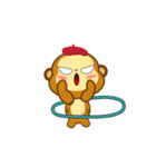 Always Having Fun Monkeys_animate_7（個別スタンプ：10）