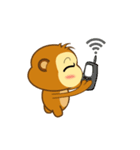 Always Having Fun Monkeys_animate_7（個別スタンプ：23）