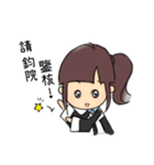 Lawyers in the office（個別スタンプ：5）