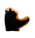 黒猫#チャム（個別スタンプ：1）