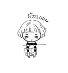 Ms.Moody x Awkward [TH]（個別スタンプ：10）