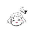 Ms.Moody x Awkward [TH]（個別スタンプ：34）