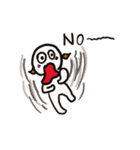 White people family（個別スタンプ：1）