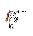 White people family（個別スタンプ：20）