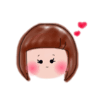 ほんわかももちゃん（個別スタンプ：5）