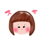 ほんわかももちゃん（個別スタンプ：6）