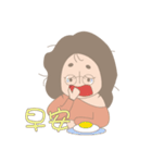 Hanako's life（個別スタンプ：7）