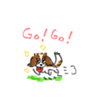ベロ出しわんこ。レオンくん3（個別スタンプ：3）