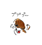 ベロ出しわんこ。レオンくん3（個別スタンプ：11）