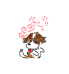 ベロ出しわんこ。レオンくん3（個別スタンプ：14）