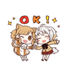 レディとリリィ おませな二匹（個別スタンプ：5）