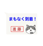 【進藤専用】猫好きスタンプ（個別スタンプ：11）