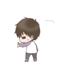 ふきだし男子。（個別スタンプ：1）