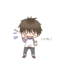 ふきだし男子。（個別スタンプ：5）