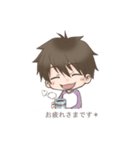 ふきだし男子。（個別スタンプ：11）