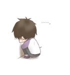 ふきだし男子。（個別スタンプ：17）