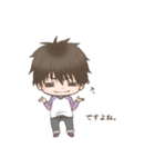 ふきだし男子。（個別スタンプ：21）