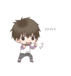 ふきだし男子。（個別スタンプ：24）