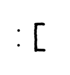 Shortcut Keys Emoticons（個別スタンプ：8）