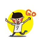 Crazy shark men and women 2（個別スタンプ：7）