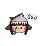 Crazy shark men and women 2（個別スタンプ：20）