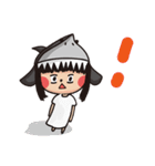 Crazy shark men and women 2（個別スタンプ：32）