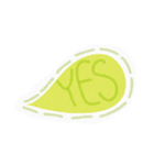 Text frames（個別スタンプ：2）