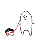 しろくろシーズー（個別スタンプ：4）
