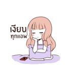 Broken heart little girl（個別スタンプ：22）