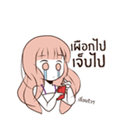 Broken heart little girl（個別スタンプ：23）
