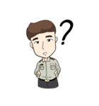 Forestry officer（個別スタンプ：22）