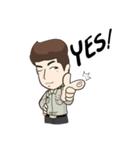 Forestry officer（個別スタンプ：37）