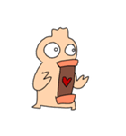 Painy is crazy duck（個別スタンプ：5）