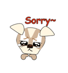 Bow Bow dog（個別スタンプ：4）