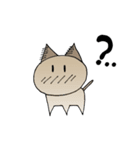 cat no mouth 1（個別スタンプ：2）