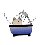 cat no mouth 1（個別スタンプ：4）