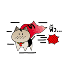 cat no mouth 1（個別スタンプ：5）