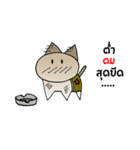 cat no mouth 1（個別スタンプ：20）
