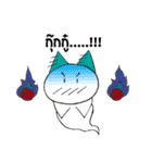 cat no mouth 1（個別スタンプ：33）