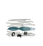 Deep Blue and Little Little（個別スタンプ：6）