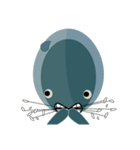 Deep Blue and Little Little（個別スタンプ：16）