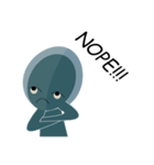 Deep Blue and Little Little（個別スタンプ：17）