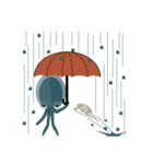 Deep Blue and Little Little（個別スタンプ：24）