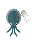 Deep Blue and Little Little（個別スタンプ：26）